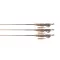 Fox Edges Camo 50 lb Leadcore ólomkapocs Leaders terepszínű pontyozó szerelék 3 db/csomag