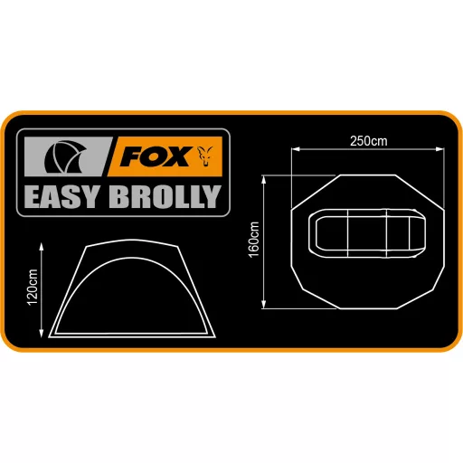 Fox Easy Brolly horgászernyő