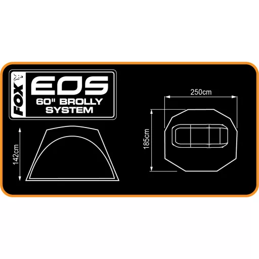 Fox EOS 60 Brolly System ernyőrendszer