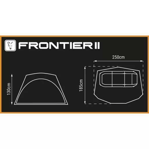 Fox Frontier II Camo horgászsátor