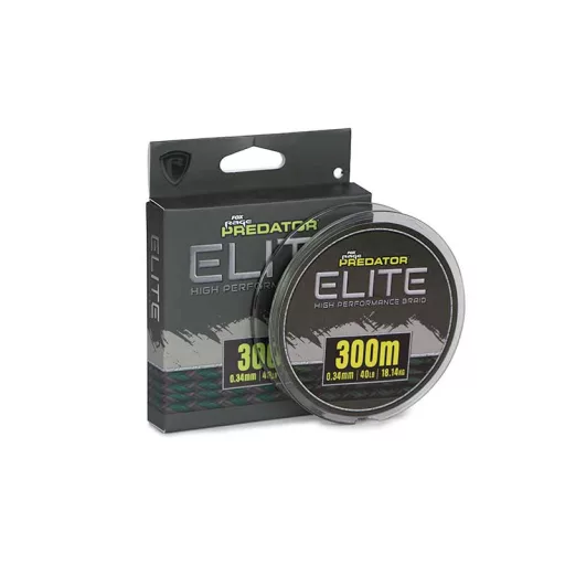 Fox Rage Predator Elite Braid 0,34 mm 300 m sötétzöld fonott főzsinór