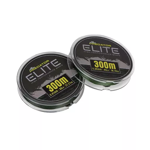 Fox Rage Predator Elite Braid 0,34 mm 300 m sötétzöld fonott főzsinór