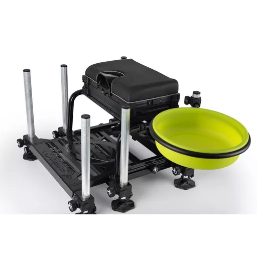 Matrix 3D-R X-Strong limezöld etetőanyagos tál tartókerettel