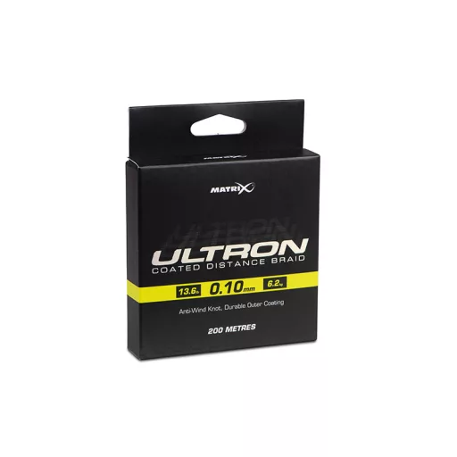 Matrix Ultron Coated Braid 0,10 mm 200 m fonott főzsinór