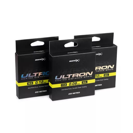 Matrix Ultron Coated Braid 0,10 mm 200 m fonott főzsinór