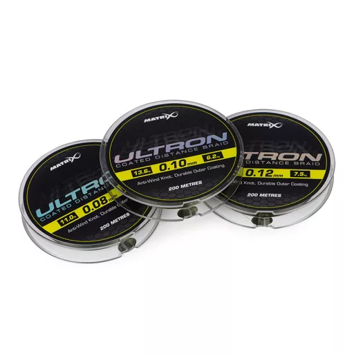 Matrix Ultron Coated Braid 0,10 mm 200 m fonott főzsinór