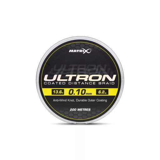 Matrix Ultron Coated Braid 0,12 mm 200 m fonott főzsinór