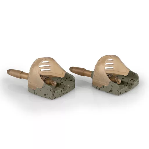 Matrix Interchangeable Pellet Feeder pellet feeder kosár S 18 g áttetsző khaki