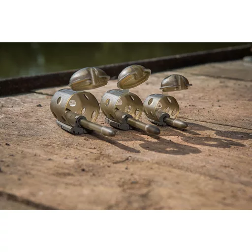 Matrix Inline Maggot Feeder csontikosár M 30 g áttetsző khaki