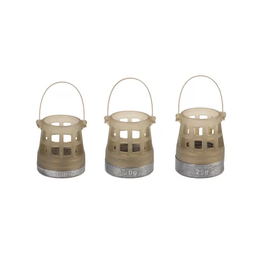 Matrix Plastic Bottom Weighted L távdobó feeder kosár 30 g