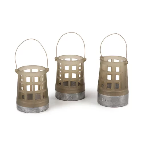Matrix Plastic Bottom Weighted L távdobó feeder kosár 30 g