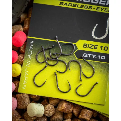 Matrix X6 Carp Pellet Rigger 16-os füles szakáll nélküli horog