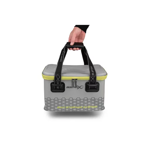 Matrix EVA Bait Storage System világosszürke tárolótáska
