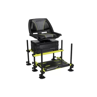   Matrix F25 Pro Swivel Lime Edition forgóüléses versenyláda