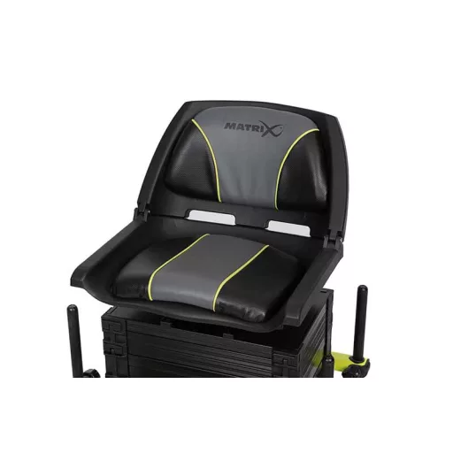 Matrix F25 Pro Swivel Lime Edition forgóüléses versenyláda