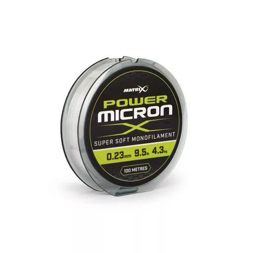 Matrix Power Micron X 0,23 mm 100 m 9,5 lb monofil előkezsinór