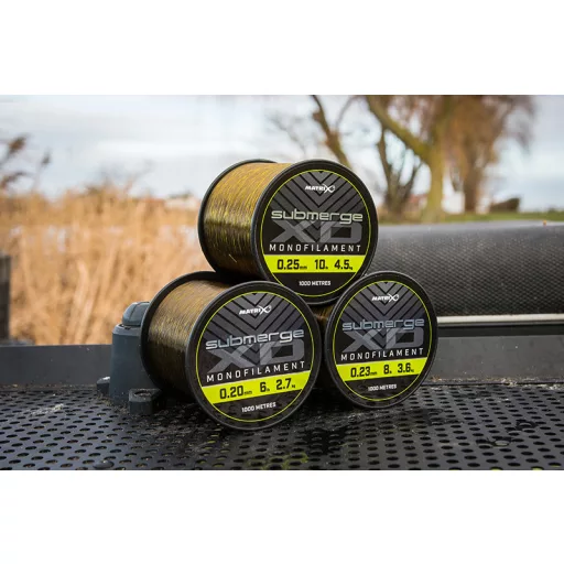 Matrix Submerge XD 0,23 mm 1000 m 8 lb sötét khaki monofil főzsinór