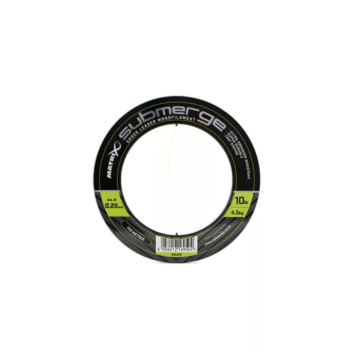 Matrix Submerge Shock Leader 0,28 mm 100 m 10 lb dobóelőke