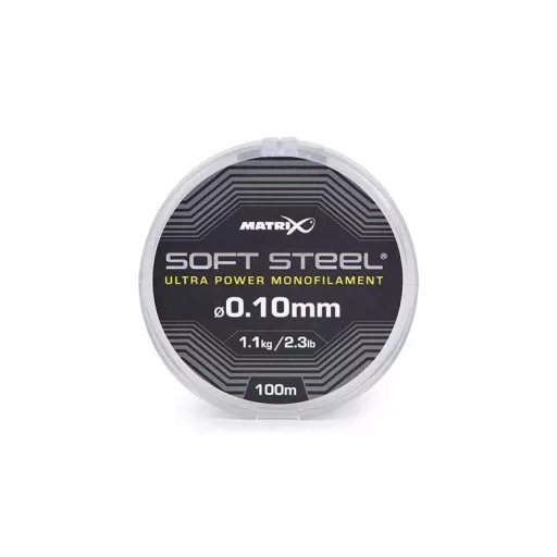 Matrix Soft Steel Ultra Power Monofilament 0,12 mm 100 m monofil előkezsinór