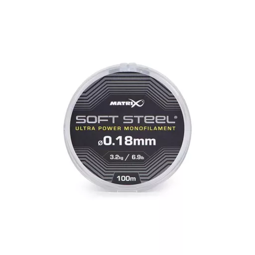 Matrix Soft Steel Ultra Power Monofilament 0,16 mm 100 m monofil előkezsinór