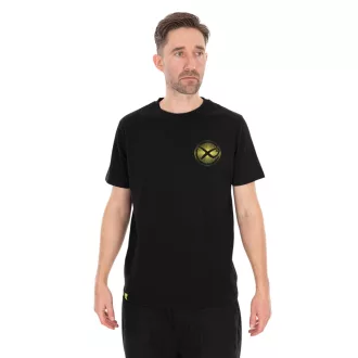 Matrix Large Fade Logo fekete-limezöld L póló