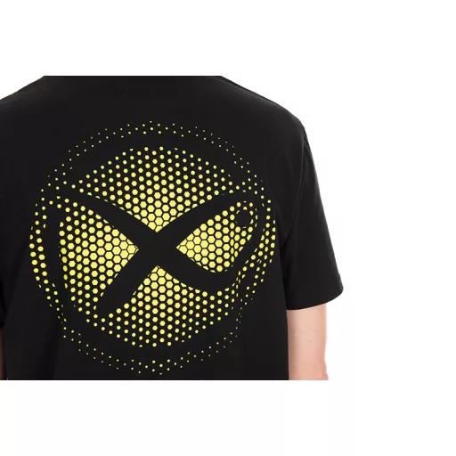 Matrix Large Fade Logo fekete-limezöld L póló