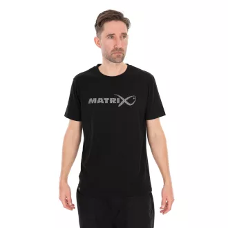 Matrix Large Fade Logo fekete-szürke L póló