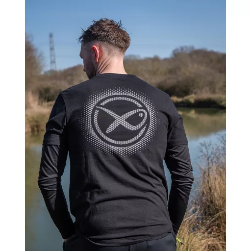 Matrix Large Fade Logo fekete-szürke XL póló