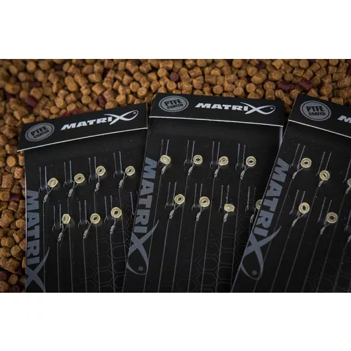 Matrix MXC-6 0,145 mm 4" 10 cm F1 Band 16-os szakáll nélküli előkötött horog 8 db/csomag