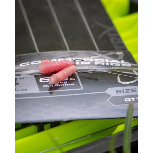 Matrix X1 Commercial Carp 16-os 0,14 mm 10 cm előkötött horog