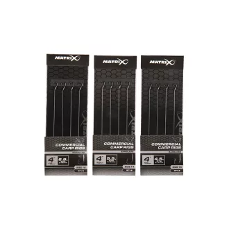   Matrix X1 Commercial Carp 14-es 0,16 mm 10 cm előkötött horog