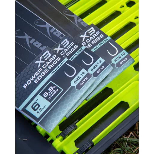 Matrix X3 Power Carp Edge 14-es 0,18 mm 15 cm előkötött horog