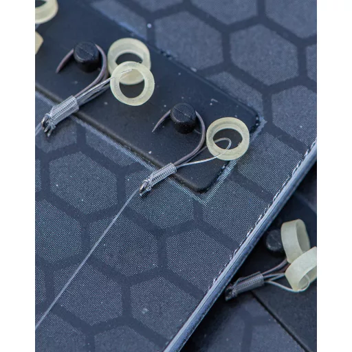 Matrix X5 F1 Pellet Rigger 14-es 0,14 mm 15 cm csaligyűrűs előkötött horog
