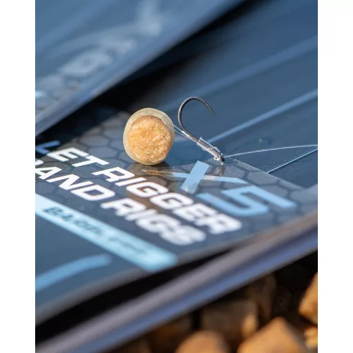 Matrix X5 F1 Pellet Rigger 14-es 0,14 mm 15 cm csaligyűrűs előkötött horog