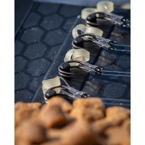 Matrix X6 Carp Pellet Rigger 12-es 0,18 mm 10 cm csaligyűrűs előkötött horog