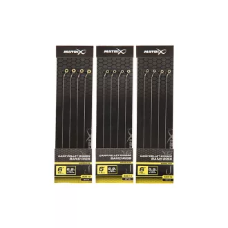   Matrix X6 Carp Pellet Rigger 16-os 0,16 mm 15 cm csaligyűrűs előkötött horog