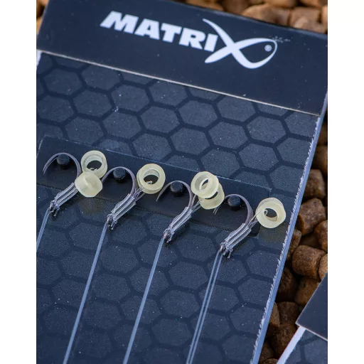 Matrix X7 Carp Method 12-es 0,23 mm 10 cm csaligyűrűs előkötött horog