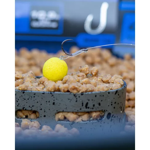 Matrix X7 Carp Method 12-es 0,23 mm 10 cm csalitüskés előkötött horog