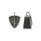 Fox Rage Strike Point Hitcher Chin Weight Tungsten gumicsali-pótsúly 10 g 2 db