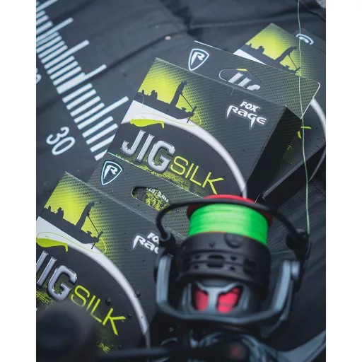 Fox Rage Jig Silk 0,27 mm 48 lb fonott főzsinór