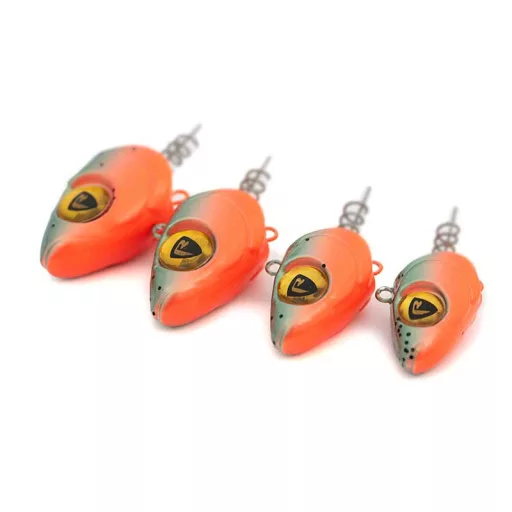 Fox Rage Slick Pelagic Heads Game Over csavaros gumihalfej 70 g 1 db