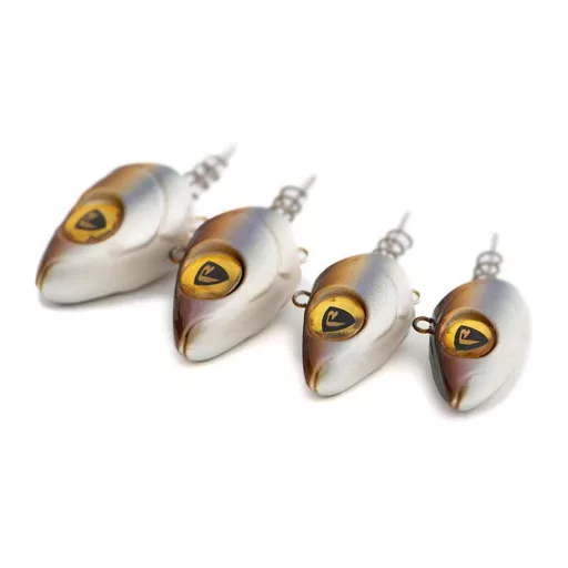 Fox Rage Slick Pelagic Heads The Monk csavaros gumihalfej 80 g