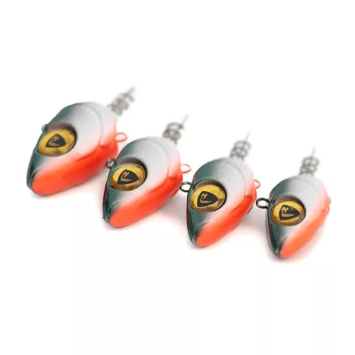 Fox Rage Slick Pelagic Heads Arkansas Shiner csavaros gumihalfej 80 g 1 db
