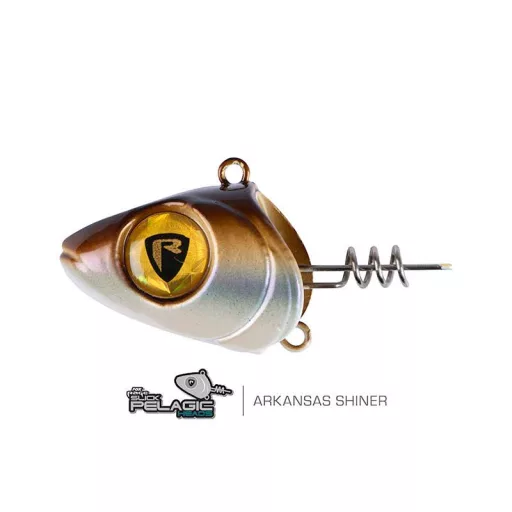 Fox Rage Slick Pelagic Heads Game Over csavaros gumihalfej 25 g 1 db