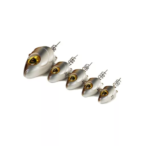 Fox Rage Slick Pelagic Heads Shadow csavaros gumihalfej 40 g 1 db