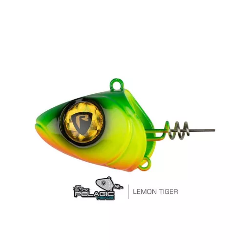 Fox Rage Slick Pelagic Heads Shadow csavaros gumihalfej 50 g 1 db