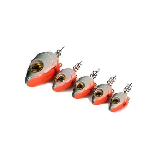Fox Rage Slick Pelagic Heads Shadow csavaros gumihalfej 80 g