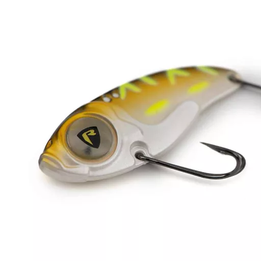 Fox Rage Big Eye Blade UV fekete-arany 17 g rezgő pengecsali
