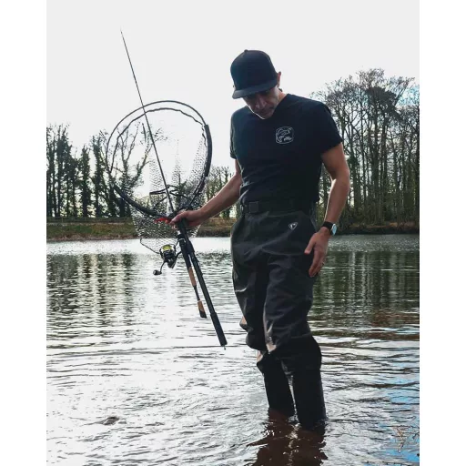 Fox Rage Lightweight Waist sötétszürke derékig érő gázlónadrág 42