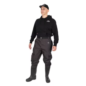   Fox Rage Lightweight Waist sötétszürke derékig érő gázlónadrág 44